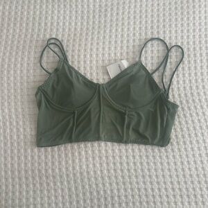 Women's Green Bralette